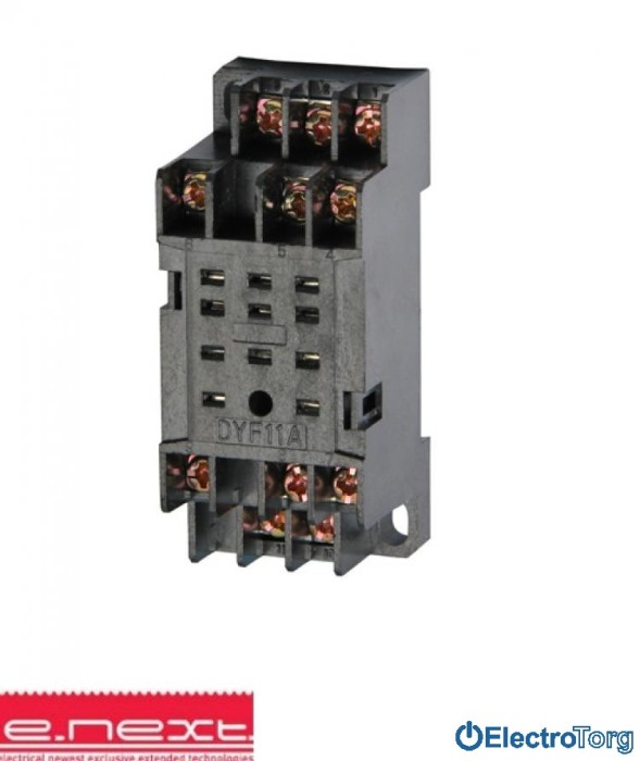 купить купить Разъем модульный e.control.p53s для промежуточного реле 5А на 3 группы контактов E.NEXT(Енекст)  