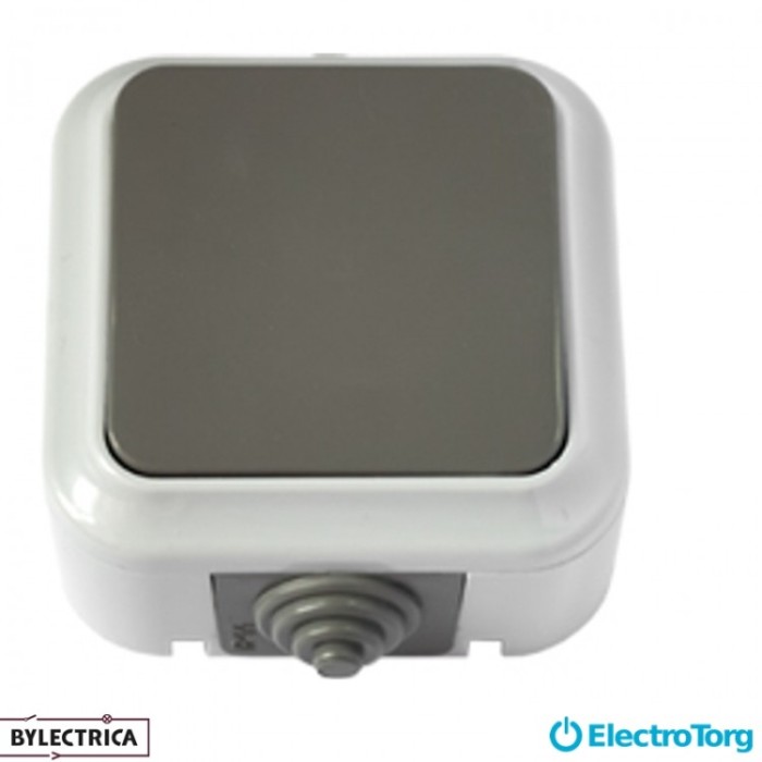 купить купить Выключатель 1-клавишный IP-54  Пралеска Аква А16-222 (03) BYLECTRICA  