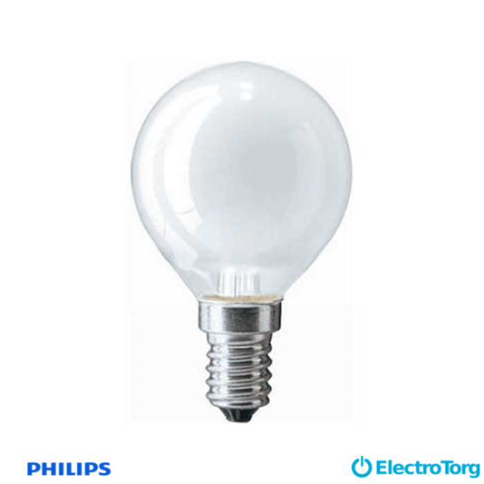 купить купить Лампа накаливания Stan 40W E14 230V P45 FR 1CT/10X10F Philips  