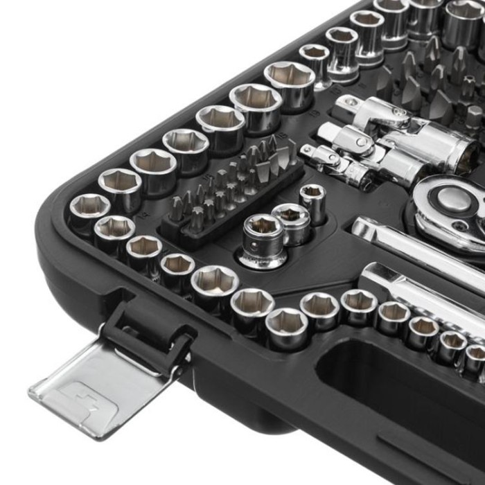 купить купить Набор инструментов 1/2&quot;&amp;3/8&quot;&amp;1/4&quot;, 171ед., Cr-V STORM INTERTOOL ET-8171  