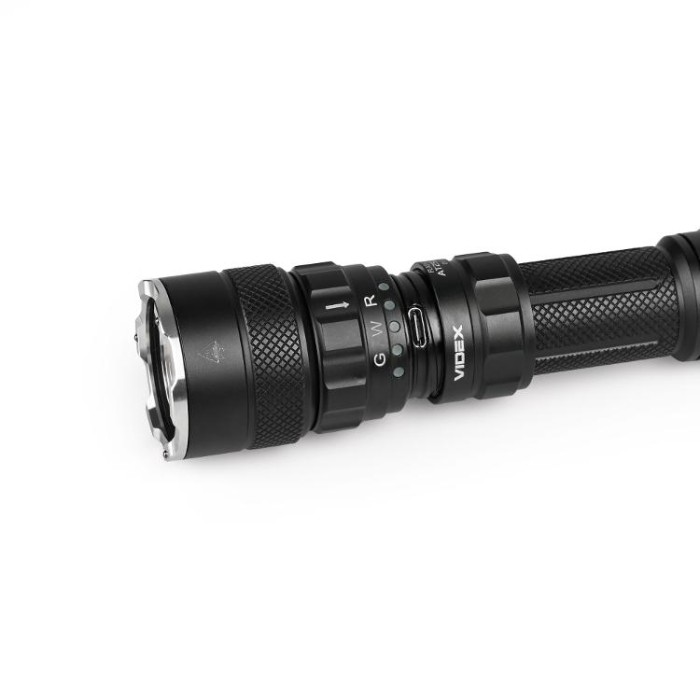 купить купить Тактичний світлодіодний ліхтарик VIDEX VLF-AT255RG 2000Lm 5000K  