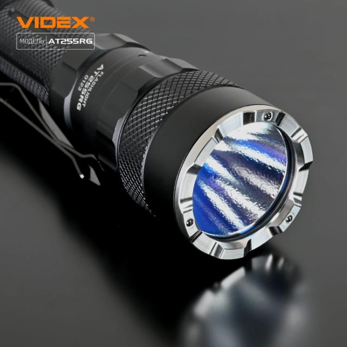 купить купить Тактичний світлодіодний ліхтарик VIDEX VLF-AT255RG 2000Lm 5000K  