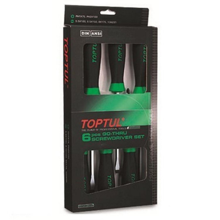 купить купить Набор ударных отверток TOPTUL (с шестигранником) 6 ед. GAAE0605  