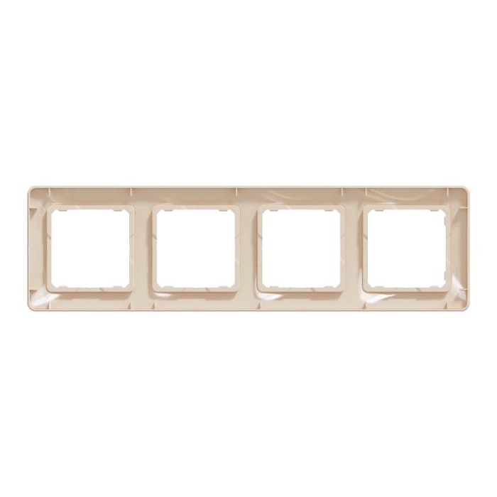 Рамка 4-постова Бежевий Sedna Design Schneider Electric