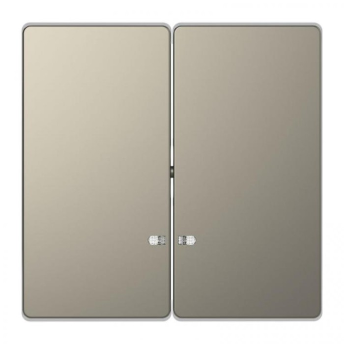 купить купить Клавиша 2-я с линзой д/Led мод никель Merten D-Life Schneider Electric (Шнайдер Электрик)  