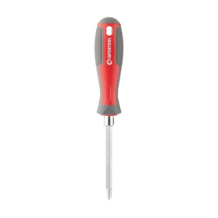 купить купить Отвертка двухсторонняя 100 мм PH2, SL6mm INTERTOOL VT-3344  