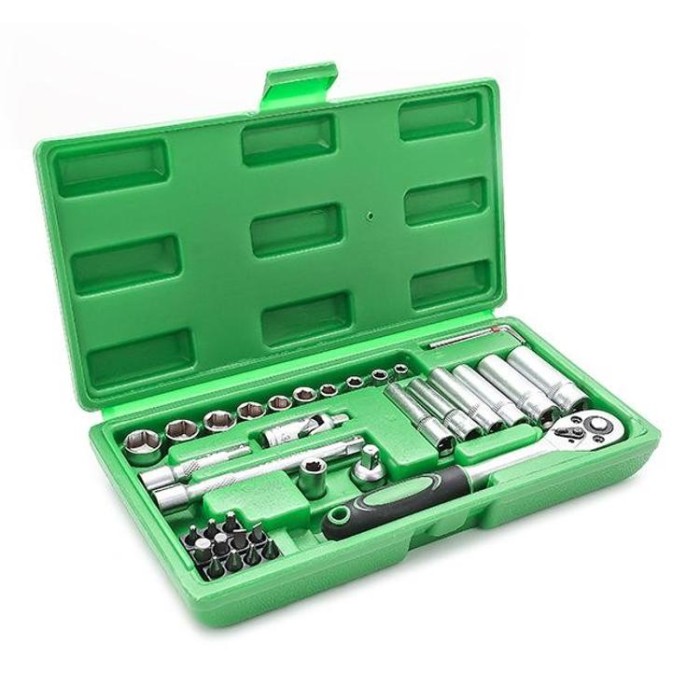 купить купить Набор инструментов 36 шт, 1/4&quot;INTERTOOL ET-6036  