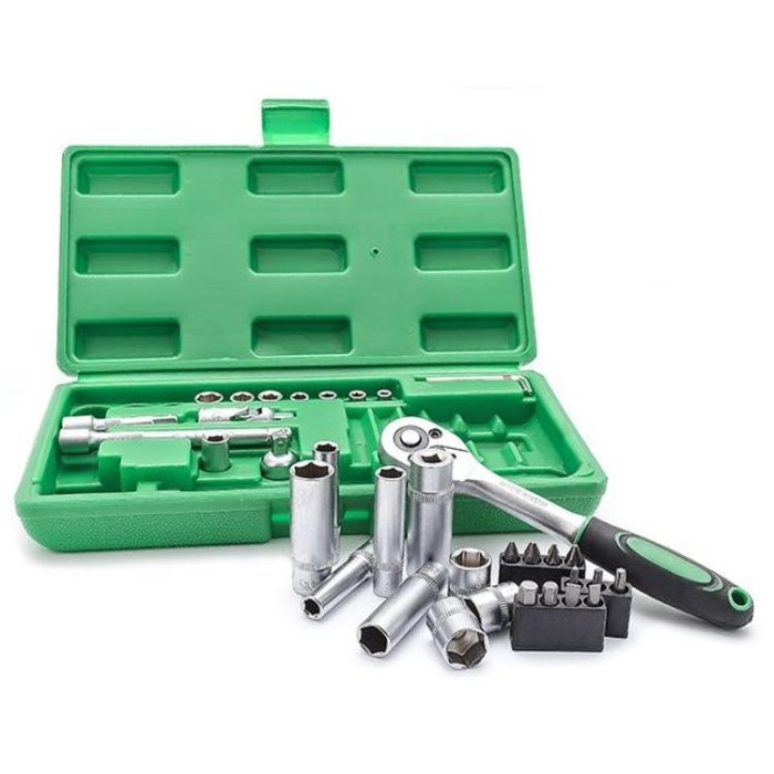 купить купить Набор инструментов 36 шт, 1/4&quot;INTERTOOL ET-6036  