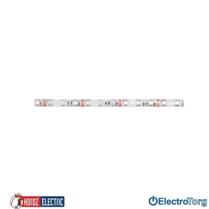 купить купить Светодиодная лента &quot;AMAZON/RGB&quot; SMD LED 50x50 60Led/m (14,4W/m) RGB 12V IP20 HOROZ ELECTRIC  