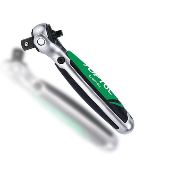купить купить Трещотка 1/2&quot; с шарниром (360°) TOPTUL 72 зубца укороченная 1/4&quot;х1/2&quot; CJMM1616  