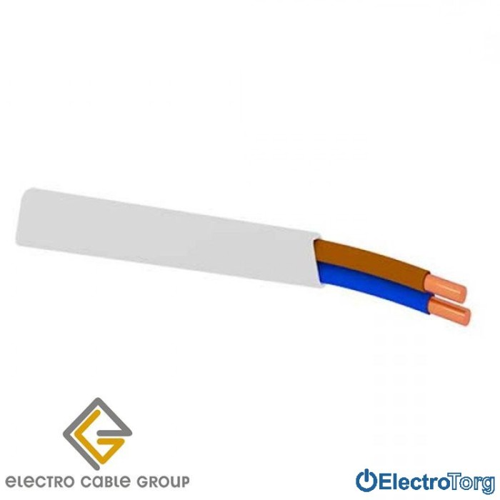 купить купить Провод ВВГ-Пнг 2х1 ЗЗЦМ Electro Cable Group (ECG)  2*1  