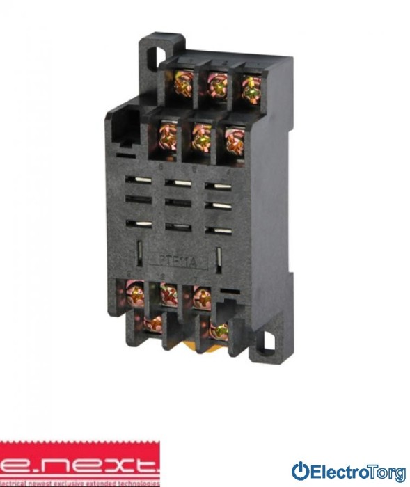 купить купить Разъем модульный e.control.p103s для промежуточного реле 10А на 3 группы контактов E.NEXT(Енекст)  