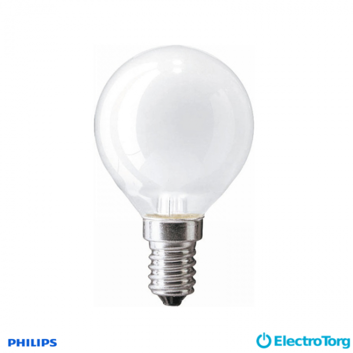 купить купить Лампа накаливания Stan 60W E14 230V P45 FR 1CT/10X10F Philips  