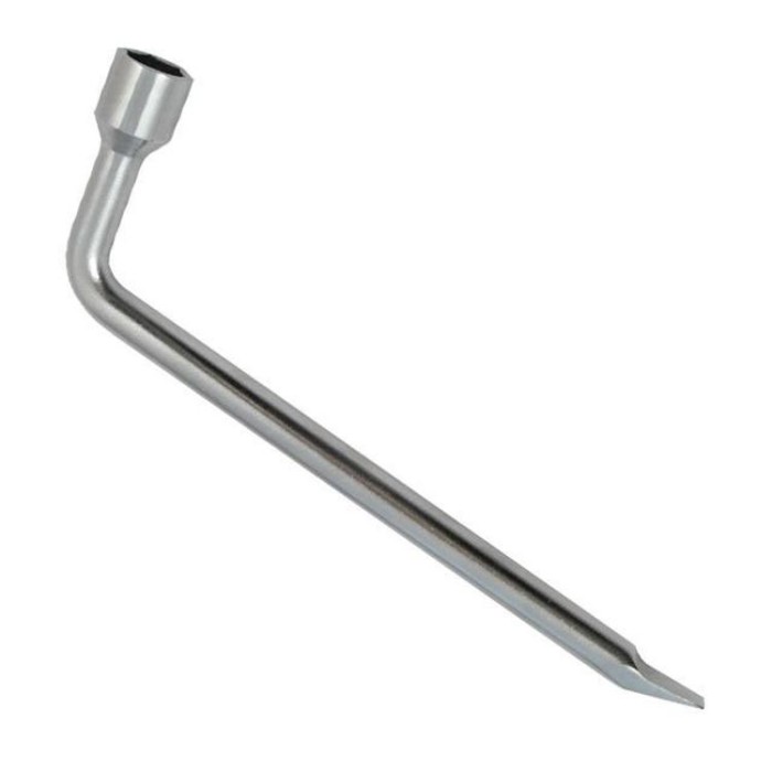 купить купить Ключ баллонный L-образный 24x350 мм INTERTOOL XT-4224  