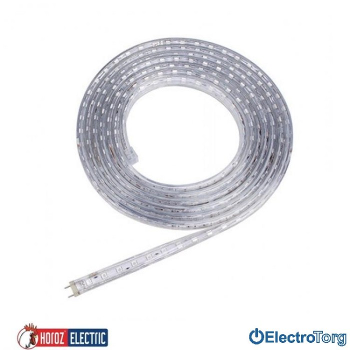 купить купить Светодиодная лента &quot;VOLGA&quot; SMD LED 50x50 60Led/m (10W/m)(белый,красный,зеленый,синий) 220-240V IP65 HOROZ ELECTRIC  