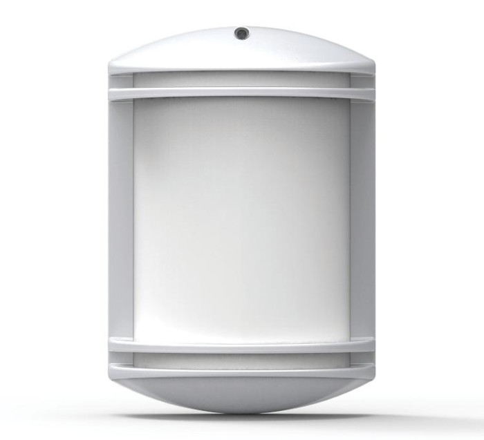 Світильник парковий GARDEN настінний, 40W, E27, IP44, ударост. PC/PP, сірий, (016 038 010125)