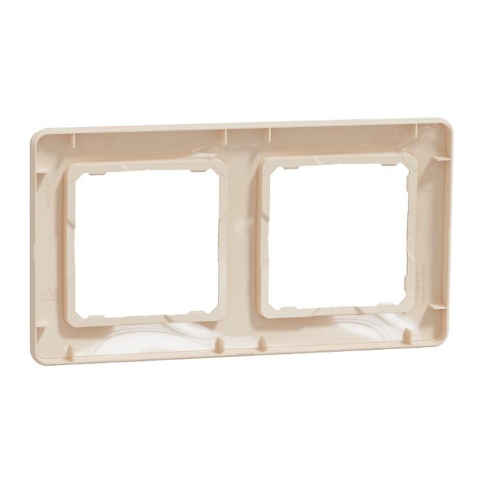 Рамка 2-постова Бежевий Sedna Design Schneider Electric