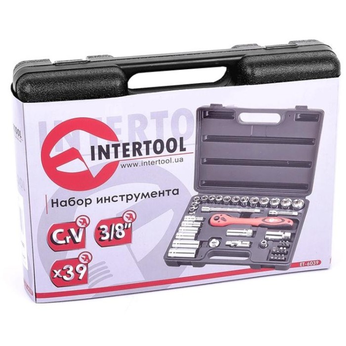 купить купить Набор инструмента 39 ед. INTERTOOL ET-6039  
