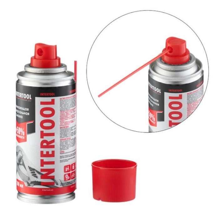 купить купить Смазка проникающая универсальная, аэрозоль 100 мл INTERTOOL FS-4010  