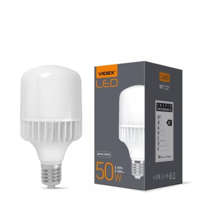 купить купить LED лампа VIDEX A118 50W E40 5000K  