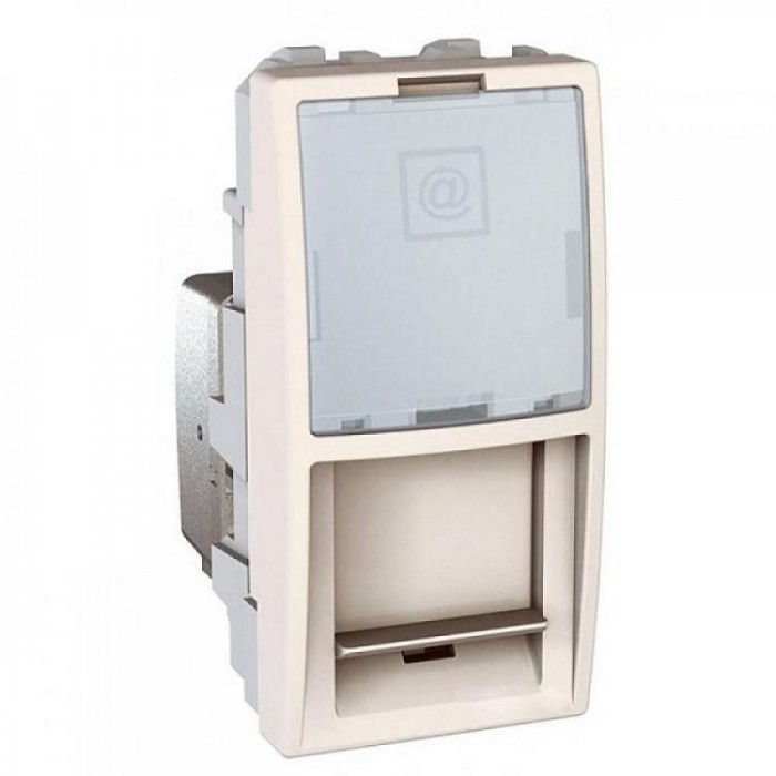 купить купить Розетка компьютерная RJ45 (кат. 6) UTP 1-м Unica Schneider Electric (Шнейдер Электрик)  