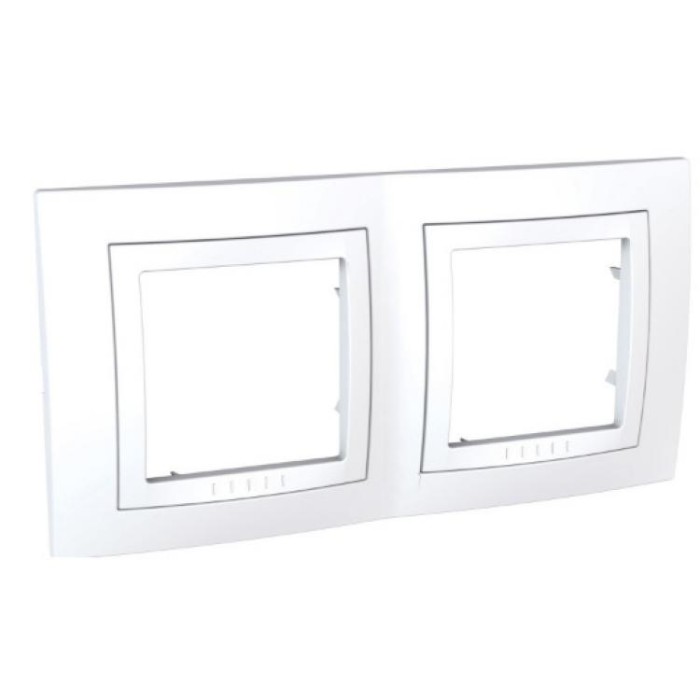 Внешняя двойная горизонтальная рамка Unica Colors Schneider