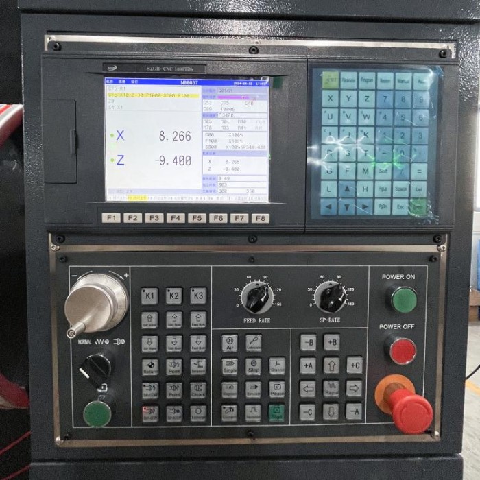 купить купить Токарний верстат з ЧПК SZGH-36J (X 600 мм, Z 230 мм, шпиндель 4 кВт)  