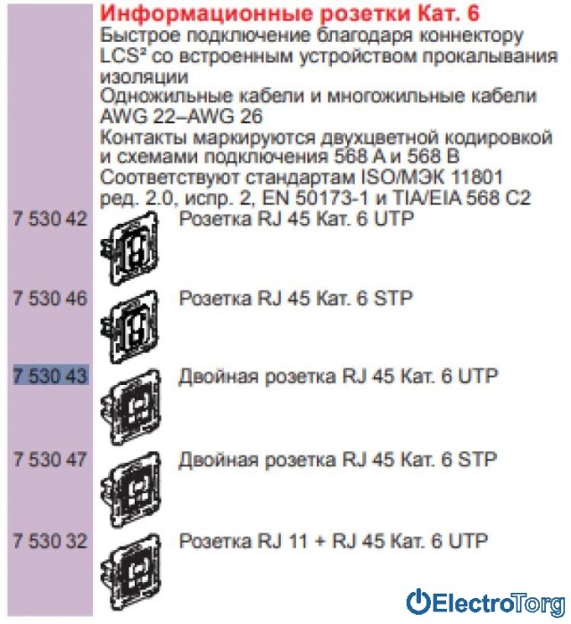 купить купить Розетка компьютерная RJ45 6 UTP двойная Valena IN'MATIC Legrand  