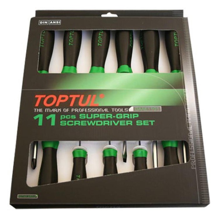 купить купить Набор отверток TOPTUL 11 ед. GAAE1101  