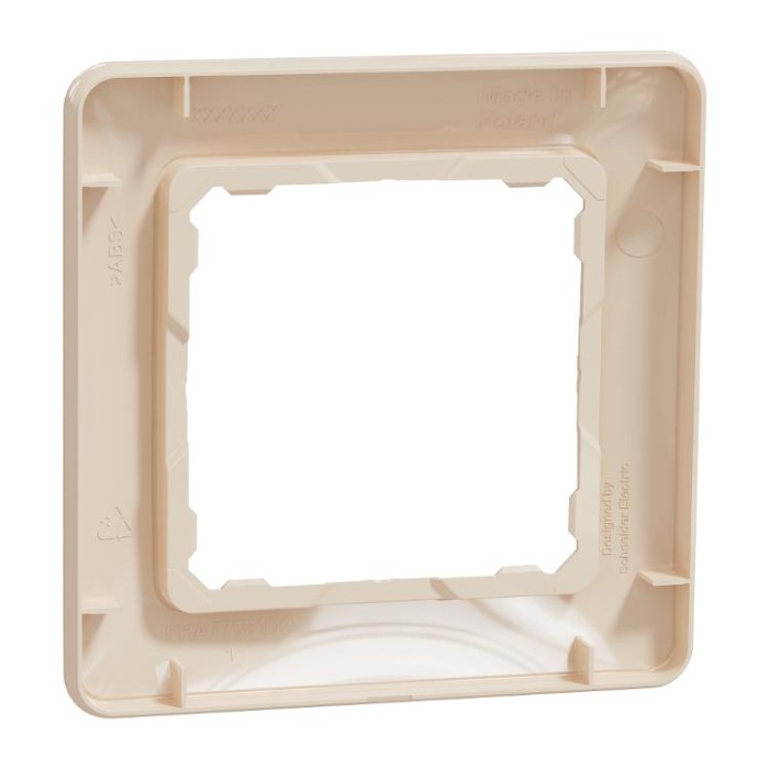 Рамка 1-постова Бежевий Sedna Design Schneider Electric