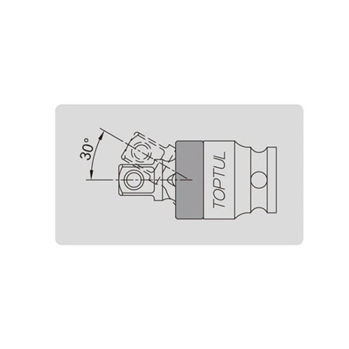 купить купить Кардан ударный 3/8&quot; TOPTUL усиленный KACN120B  
