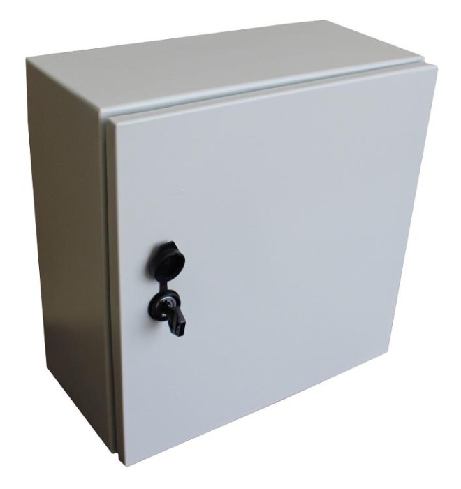Корпус метал. ЩМП-400х400х150 IP54 з монтажною панеллю Україна