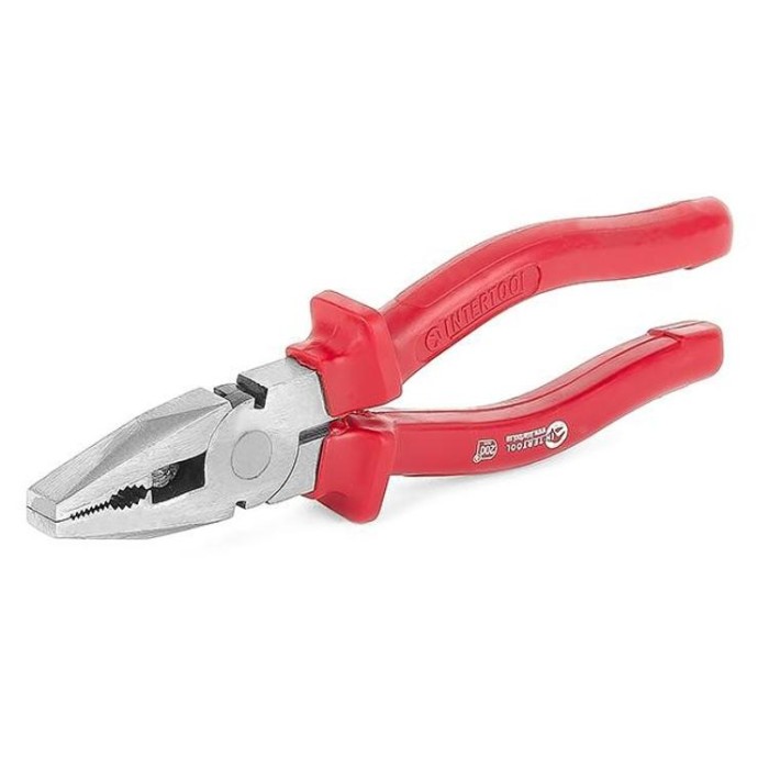 купить купить Пассатижи 200 мм INTERTOOL HT-0109  