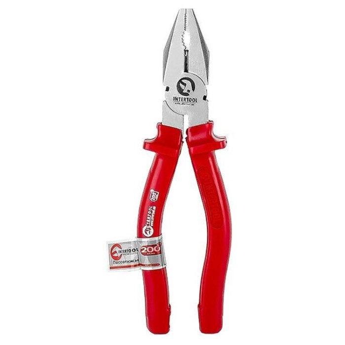 купить купить Пассатижи 200 мм INTERTOOL HT-0109  