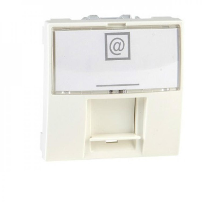 купить купить Розетка компьютерная RJ45 (кат. 6е) UTP 2-м Unica Schneider Electric (Шнейдер Электрик)  
