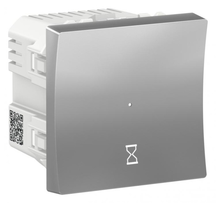 купить купить Таймер обратного отсчета 10 A алюминий Unica New Schneider Electric (Шнайдер Электрик)  