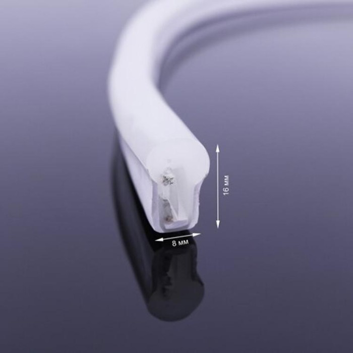 купить купить Светодиодная лента NEON 12В JL 2835-120 R IP65 красный, герметичная, 1м, Biom  