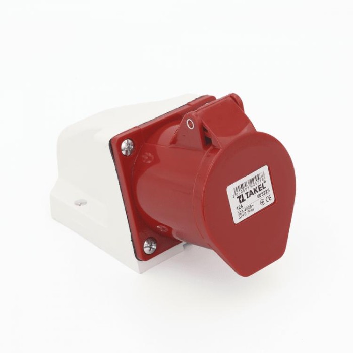 Розетка стац. зовнішня 124 (IP-44)Takel