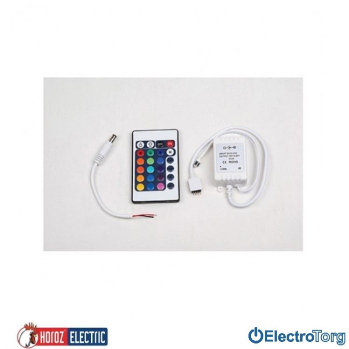 купить купить Контроллер для Led ленты &quot;RGB Controller 2A&quot; RGB 72W 2A 12-24V HOROZ ELECTRIC  