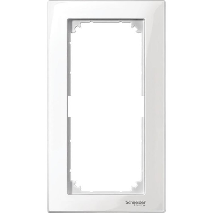 купить купить Рамка 2-м б/п полярный белый Merten M-PLAN Schneider Electric (Шнайдер Электрик)  