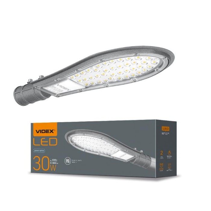 купить купить LED ліхтар вуличний VIDEX IP65 30W 5000K VL-SLE15-305  