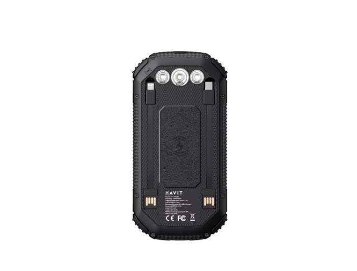 купить купить Захищений повербанк з сонячною батареєю HAVIT HV-PN022 20000mAh  