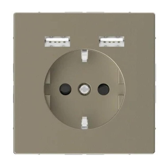 купить купить Розетка Schuko с 2- USB 2,4 A сахара SD Schneider Electric (Шнайдер Электрик)  