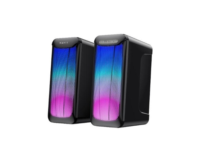 купить купить Акустична система 2.0 HAVIT HV-SK755BT USB 10W RGB Black  