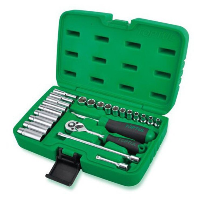 купить купить Набор инструмента в кейсе TOPTUL 1/4&quot; 24ед. GCAI2403  