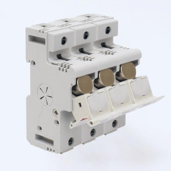 Тримач плавкого запобіжника RT18L-125X 3Р 125А типорозмір 22x58 TAKEL