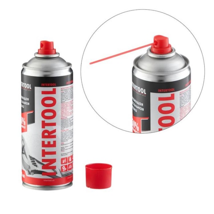 купить купить Смазка проникающая универсальная, аэрозоль 400 мл INTERTOOL FS-4040  