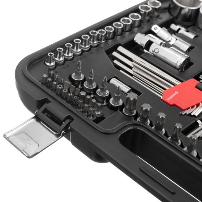купить купить Набор инструментов 1/2&quot;&amp;3/8&quot;&amp;1/4&quot;, 126ед., Cr-V STORM INTERTOOL ET-8126  