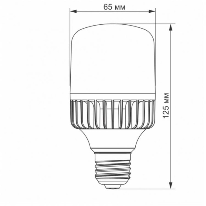 купить купить LED лампа VIDEX A65 20W E27 5000K  