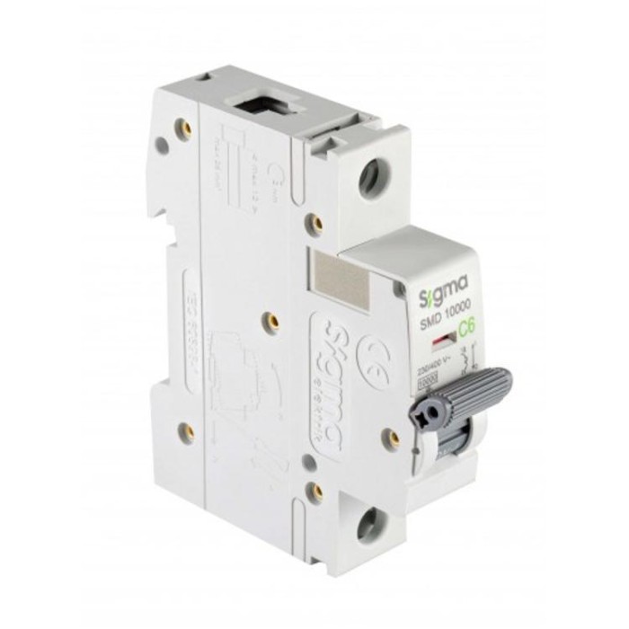 купить купить Автоматичний вимикач SIGMA 10кА, 1Р, 20А&quot;С&quot;(1SMD120C)  